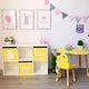Стеллаж для игрушек и книг на 6 ячеек Gap ST6 White-Yellow - изображение 2