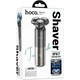 Беспроводная электробритва HOCO HP35 600mAh Induction 3-blade electric shaver порт Type-C (6942007631624) Black - изображение 1
