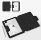 Чехол для планшета BeCover Rugged Origami Transparent для Apple iPad Air 11" M2/M3 (2024/2025) с креплением для стилуса Apple Pencil Black (BC_714968) - изображение 3