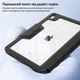 Чехол для планшета BeCover Rugged Origami Transparent для Apple iPad Air 11" M2/M3 (2024/2025) с креплением для стилуса Apple Pencil Black (BC_714968) - изображение 6
