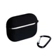 Чехол Silicone Case for Air Pods (with fibra) AirPods Pro 2, Black - зображення 2
