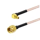 Пигтейл переходник SMA male – MMCX (20 см) для антенн, Wi-Fi, 4G, GPS - изображение 1