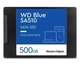 Твердотельный накопитель SSD 500Gb, Western Digital Blue SA510, SATA3, 2.5" (WDS500G3B0A) - изображение 1