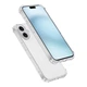Прозорий ударостійкий силіконовий чохол для iPhone 17 - зображення 2