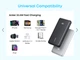 Портативний зарядний пристрій Anker - 20000 mAh 22.5W Built-In USB-C Cable Black (7227883) - изображение 4