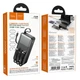 Зовнішній акумулятор повербанк power bank УМБ Hoco J156B 30000mAh |1USB/1Type-C, 22.5W/3A, PD/QC| зі вбудованими кабелями USB-A / USB-C / Micro-USB / Lightning - зображення 14