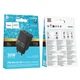 Мережевий зарядний пристрій Hoco CS95A Leader GaN PD30W+QC3.0 (USB-C+USB-A) Black - зображення 9