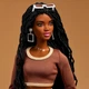 Набор Создай свою Базовую куклу Барби Barbie Signature You Create Basics Neutral Kit 002 Customizable (JJX36) (JJX36) - изображение 12