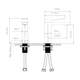 Набір 3 в 1 Qtap Slavonice QTSLA270GMB45924 Gunmetal Black PVD + Qtap Slavonice QTSLA111GMB45905 Gunmetal Black PVD + QTSLA262GMB45916 SET-Q6282 - зображення 6