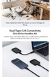 Внешний Pocket SSD 1TB Lexar SL260 USB-C / USB-A портативный накопитель для iPhone, Android, Mac и Windows - изображение 3