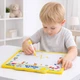 Інтерактивна дошка «Fun Alphabet» 2-в-1 для письма та стирання, модель SK0020 — українська мова, музика, вірші, від 3 років - зображення 2