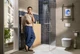 Душова система hansgrohe Activera S 240 1jet EcoSmart+ 28083000, з термостатом Ecostat Fine Varia, хром - зображення 10