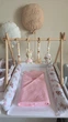 Напольный мобиль BABY GYM с игрушками, стойка Монтессори, тренажер для младенцев, девочки Зайка и Барашек - изображение 4