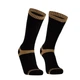 Шкарпетки водонепроникні Dexshell Hytherm Pro Socks, розмір М (39-42), чорні з коричневою смугою - изображение 1