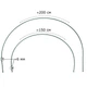 Дуга для парничка ZRостай 200 см (duga-200-ZR) - зображення 8