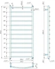 Водяна рушникосушка Mario INOX Класік 1170х530/500мм (1.8.044560.P) - зображення 4