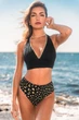 Купальник Cupshe S чорно-бежевий візерунок 125094 - зображення 1
