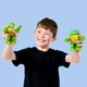 Фігурка Moose Goo Jit Turtles Raphael Leonardo Michelangelo Donatello набір гуджитсу черепашки-ніндзя 4 шт. - зображення 8