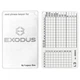 Мнемонічний планшет Lapua Seed phrase keeper for Exodus 12 BIP39 слів + 6pin цифр 3шт (LSPKM) - изображение 1