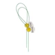 Захисна поворотна пломба з пластику та металевого дроту, 20 см, 2 шт (BtcwSeal2) - изображение 1