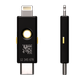 Апаратний ключ Yubico Yubikey 5Ci USB Type-C, Lightning (683072) - изображение 3