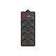Фільтр живлення REAL-EL RS-PROTECT 805 1.8m, black - зображення 1