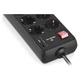 Фільтр живлення REAL-EL RS-PROTECT 805 1.8m, black - зображення 3