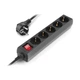Сетевой фильтр питания REAL-EL RS-PROTECT M 10m, black - изображение 6