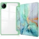 Чохол для планшета BeCover Soft Edge TPU Xiaomi Redmi Pad SE 8.7" Green Marble - зображення 3