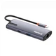 Порт-репликатор ColorWay Docking Station USB-C 6-в-1 Type C PD 100W/USB3.0х3/USB2.0/RJ45 - изображение 1
