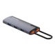 Порт-репликатор ColorWay Docking Station USB-C 6-в-1 Type C PD 100W/USB3.0х3/USB2.0/RJ45 - изображение 2