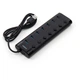 Концентратор Vinga USB3.0 to 7*USB3.0 1m cable with Switch and Power Adapter - зображення 4