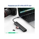 Концентратор Dynamode 7-in-1 USB-C to HDTV 4K/30Hz, 2хUSB3.0, RJ45, USB-C PD 100W, SD/MicroSD - зображення 10