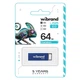 USB флеш накопитель Wibrand 64GB Chameleon Blue USB 2.0 - изображение 2