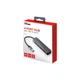 Концентратор Halyx 4-Port USB-A 3.2 Grey Trust - зображення 7