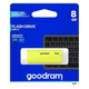 USB флеш накопитель Goodram 8GB UME2 Yellow USB 2.0 - изображение 4