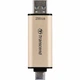 USB флеш накопичувач Transcend 256GB JetFlash 930 Gold-Black USB 3.2/Type-C - зображення 5