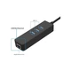 Концентратор Dynamode USB 3.0 Type-A - RJ45 Gigabit Lan, 3*USB 3.0 - зображення 6