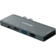 Порт-реплікатор Canyon 1*Type C PD100W+2*HDMI+1*USB3.0+1*USB2.0+1*SD+1*TF - зображення 4