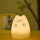 Детский Ночник LED силиконовый светильник Котик Пакунок Малюка - изображение 4
