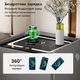 Смарт-тумба кровати из экокожи с LED-подсветкой, Серая 50×40×47 см - изображение 2