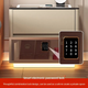 Смарт-тумба из экокожи с LED-подсветкой, USB, датчиком движения, беспроводной зарядкой и Bluetooth, белая - изображение 5