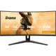 Монітор ігровий вигнутий 34" IIYAMA G-Master GCB3486WQSCP-B1 Gold Phoenix VA 3440x1440 240 Гц 500 кд/м² Black - зображення 1