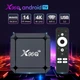 Смарт ТВ приставка X96Q 2/16 GB Android TV 14 Rockchip RK3518 с Bluetooth-пультом и голосовым поиском| 4K HDR медиаплеер с AV1 на андроид | Smart TV Box | ТВ Бокс с WiFi6 2.4 и 5ГГц + YouTV Максимальный | ТВ каналы | Фильмы и Сериалы - изображение 1