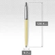 Ручка кулькова Parker JOTTER 17 Originals Egg Yellow CT BP в Eco упаковці (15 932_7499e) - изображение 4