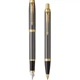 Набір ручок Parker IM 17 Grey Lacquer GT FP+BP у подарунковій упаковці DUOSETS (21 192b19) - зображення 2