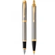 Набір ручок Parker IM 17 Brushed Metal GT FP+BP у подарунковій упаковці DUOSETS (22 282b19) - изображение 2