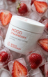 Натуральный энзимный мусс-скраб "MOOD STRAWBERRY" от White Mandarin 300мл - изображение 3