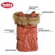 Зимнее пальто для собак со съемным капюшоном Semic Dog Coat Hood Nobby Терракотовый 23 см - изображение 3