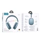 Наушники Bluetooth беспроводные Hoco W65 накладные с микрофоном Light Blue - изображение 3